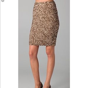 Vince sequin skirt